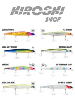 Fujin Hiroshi 140F 140mm 23gr Maket Balık - 17