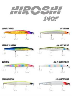 Fujin Hiroshi 140F 140mm 23gr Maket Balık - 11