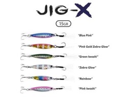 Fujin Jig-X 15gr Light Jigging - Jig Yem - 1