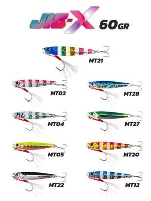 Fujin Jig-X 60gr Shore Jigging Jig Yem - 1