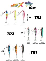 Fujin Jig-X Trio 3lü Micro Jig 10gr - 6