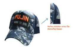 Fujin Kamuflaj Balıkçı Şapkası - 4
