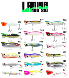 FUJIN La-Nina Maket Balık Su Üstü Popper - 5