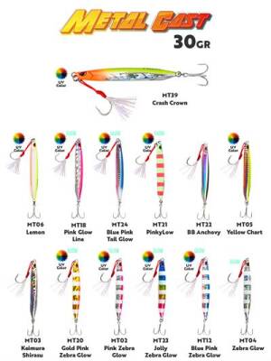 Fujin Metal Cast 30gr Shore Jig Metal Yem - 15