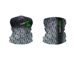 Fujin Neck Gaiter Boyunluk Aqua Blue Fish - 1