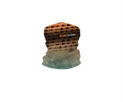 Fujin Neck Gaiter Boyunluk Aqua Orange Fish - 2