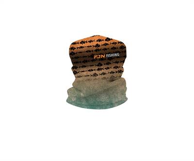 Fujin Neck Gaiter Boyunluk Aqua Orange Fish - 2