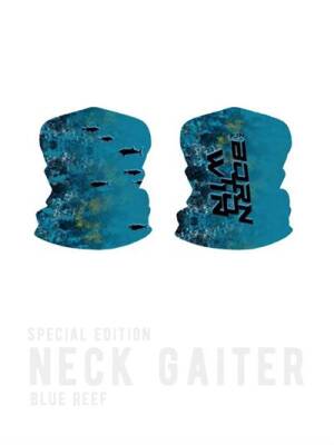Fujin Neck Gaiter Boyunluk Blue Reef - 1