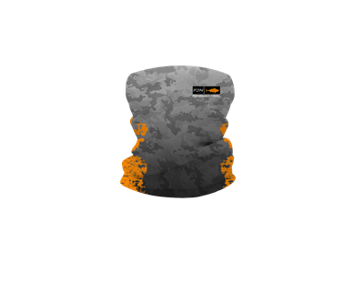 Fujin Neck Gaiter Boyunluk Camo Orange - 2