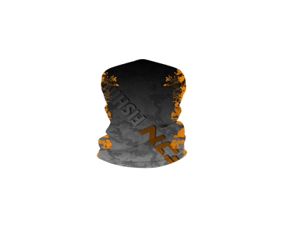 Fujin Neck Gaiter Boyunluk Camo Orange - 3