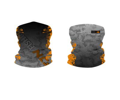 Fujin Neck Gaiter Boyunluk Camo Orange - 3