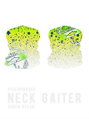 Fujin Neck Gaiter Boyunluk Green Ocean - 1