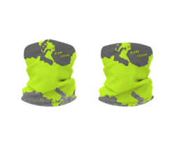 Fujin Neck Gaiter Boyunluk Map - Fujin