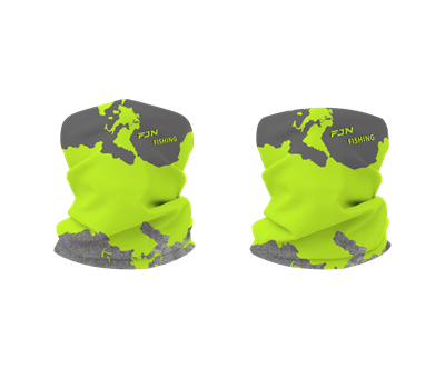 Fujin Neck Gaiter Boyunluk Map - 1