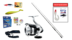 Fujin New Crow 240 cm 10–40 gr & Daiwa Strikeforce 4000B Spin Seti - Daiwa