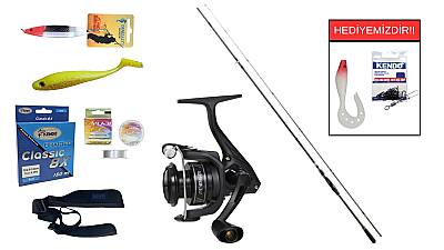 Fujin New Crow 270cm 5-30gr&Okuma Revenger A RV-3000A Spin Seti - 1