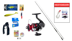 Fujin New Crow 270cm 5-30gr&Shimano Sienna 4000 FG Spin Seti - Fujin