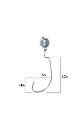 Fujin OffSet Jighead 2-0 - 3