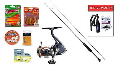 Fujin Pangea 190cm 02-4gr&Shimano Nasci FD 1000 LRF Seti - 1