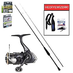 Fujin Pangea 233cm 1-14gr&Daiwa 26 Freams LT 1000 S P LRF Seti - Daiwa