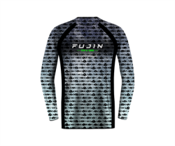 Fujin Performance T-Shirt Aqua Blue Fish - 2