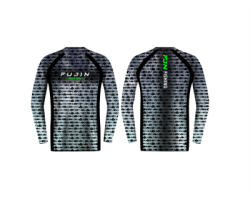 Fujin Performance T-Shirt Aqua Blue Fish - Fujin