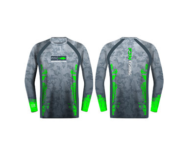 Fujin Performance T-Shirt Camo Green - 1