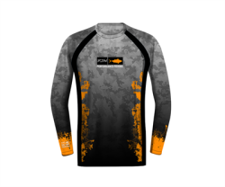 Fujin Performance T-Shirt Camo Orange - 2