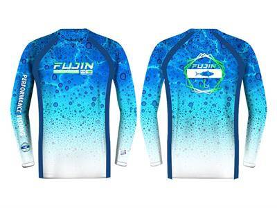 Fujin Performance T-Shirt Ocean Blue - 1