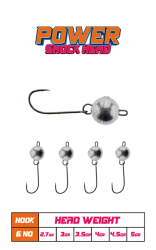 Fujin Power Shockhead #6 Hareketli Jighead - Fujin