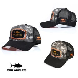 Fujin Pro Angler Black Camo Şapka - Fujin