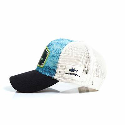 Fujin Pro Angler Blue Wave Şapka - 7