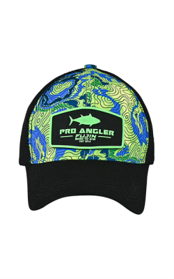 Fujin Pro Angler GEO Green Balıkçı Şapkası - 2