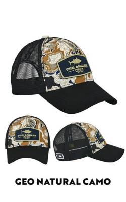 Fujin Pro Angler GEO Natural Camo Balıkçı Şapkası - 1
