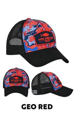 Fujin Pro Angler GEO Red Balıkçı Şapkası - 1