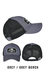 Fujin Pro Angler Grey + Grey Bench Şapka - Fujin