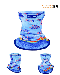 Fujin Pro Angler Neck Gaiter Boyunluk Echo Fish - Fujin