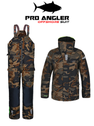 Fujin Pro Angler Off Shore Suit Camo Navy - Fujin