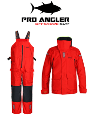 Fujin Pro Angler Off Shore Suit Red Navy - Fujin