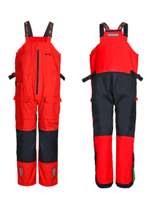 Fujin Pro Angler Off Shore Suit Red Navy - 5