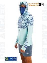 Fujin Pro Angler S24 Buff&Hoodie Izohips Mint - Fujin