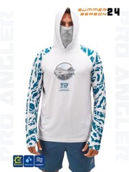 Fujin Pro Angler S24 Buff&Hoodie Lambuka Green - Fujin