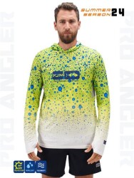 Fujin Pro Angler S24 Hooded Green Ocean - Fujin