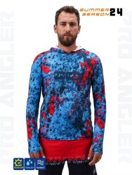 Fujin Pro Angler S24 Hooded Red Reef - Fujin