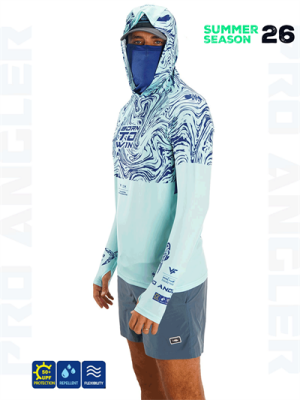 Fujin Pro Angler S26 Buff&Hoodie Izohips Mint - 1