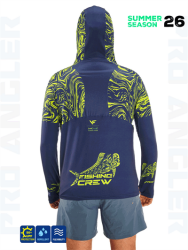 Fujin Pro Angler S26 Hooded Izohips Blue Green - 3
