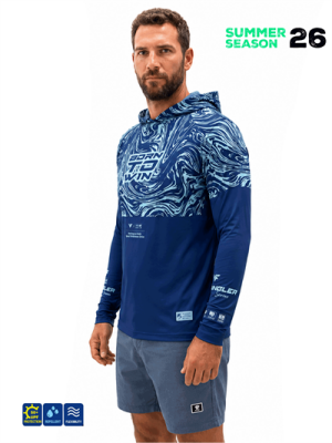 Fujin Pro Angler S26 Hooded Izohips Blue Mint - 1