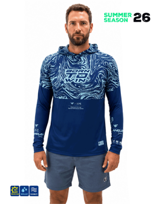 Fujin Pro Angler S26 Hooded Izohips Blue Mint - 2