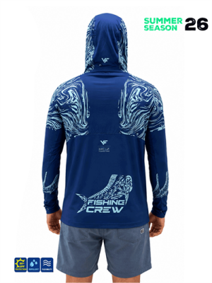 Fujin Pro Angler S26 Hooded Izohips Blue Mint - 3