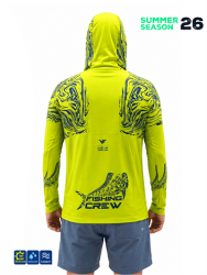 Fujin Pro Angler S26 Hooded Izohips Green Blue - 3